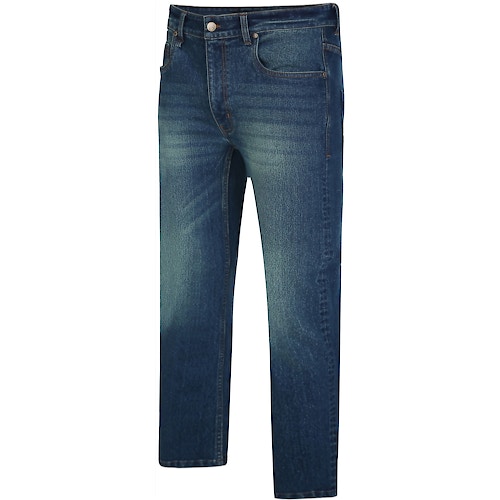 Bigdude Regular Fit Stretch-Jeans Vintage-Waschung